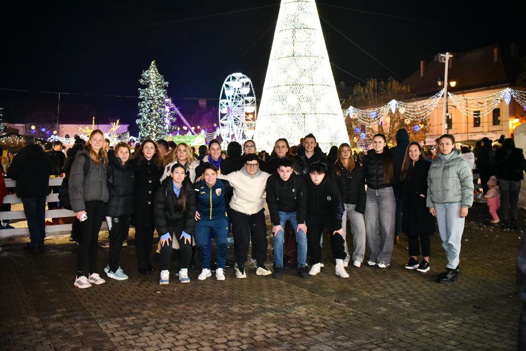 Padbol Feminin-Relaxare la Târgul de Craciun